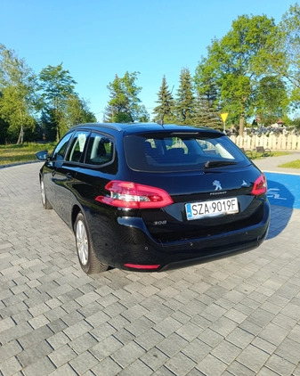 Peugeot 308 cena 49499 przebieg: 150000, rok produkcji 2019 z Głuszyca małe 781